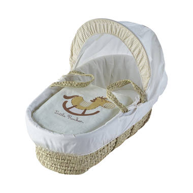 Moses Basket with Bedding with Mattress